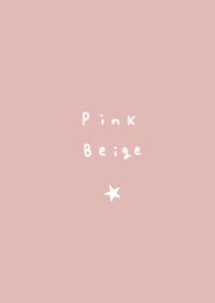 small star pink beige.