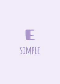 Initial-E *Purple*