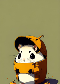 Halloween Hamster CD0926