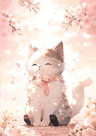 ✨溫柔夢幻の櫻花貓❤️