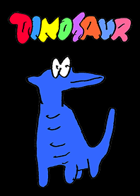 Small dinosaur toys 02 black.