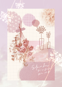 Sky and dried flowers9