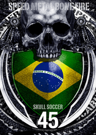 Pirates of skull Dragon Skull soccer 45