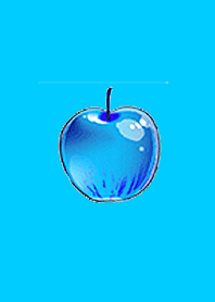 Light blue apple simple 2024