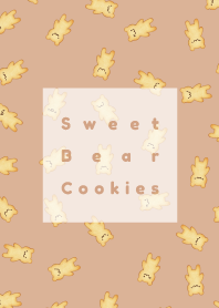 Sweet Bear Cookies (orange)