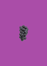 紫色 葡萄 Fruits Color