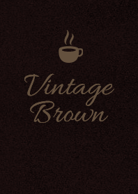 Vintage -Brown-.
