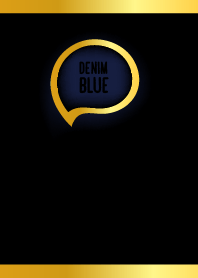 Denim Blue Gold In Black Theme (JP)