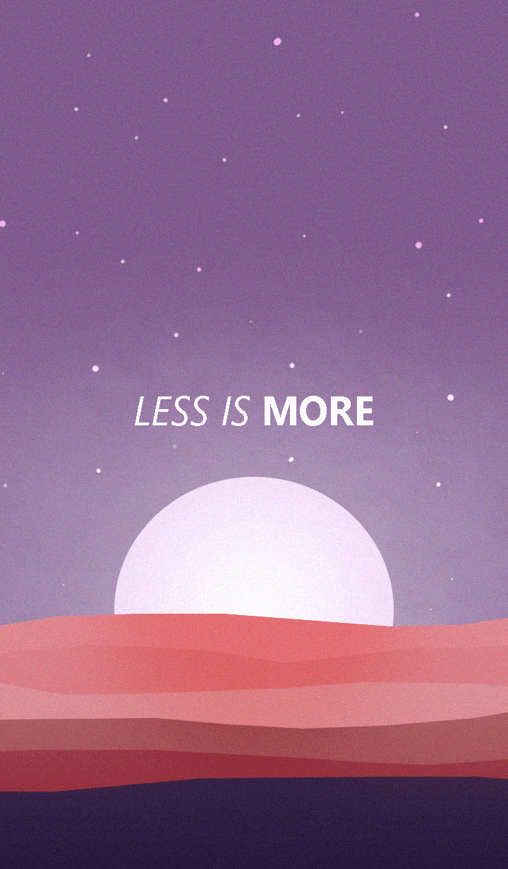 Less is more - #14 Nature