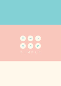 シンプル（pink green)V.251 #pop