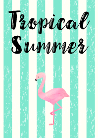 TROPICAL SUMMER Flamingo