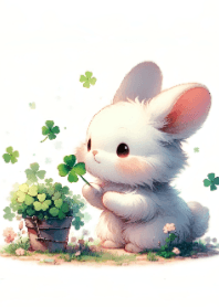 Little Rabbit and a Clover V.3