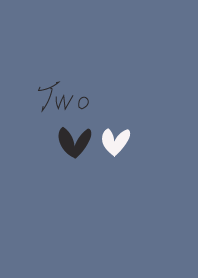 Two Hearts - Blueberries