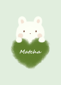 mokomoko heart -rabbit- green 3
