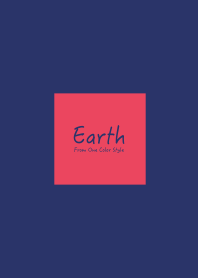 Earth / Red & Navy