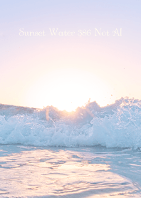 Sunset Water 386 Not AI