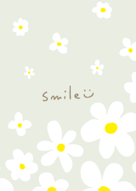 White flower Pretty15 from Japan