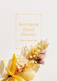 Antique dried flowers 17