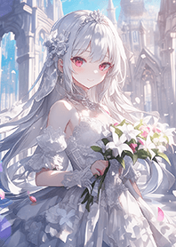 夢幻の銀新娘❤