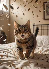 Cats run wild #HBVQ024.