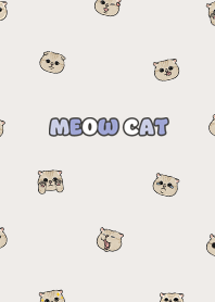 neko head2 - light beige