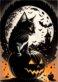 halloween cat E8C781