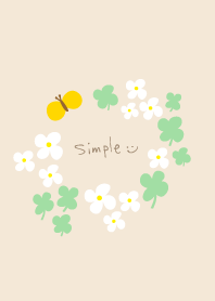 Lucky clover butterfly wreath23 Japan