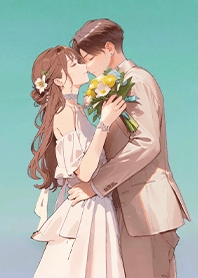 絕美情人節-天空的戀人1.4湖水藍綠色
