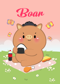 Boar Love Picnic Theme