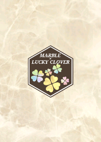 LUCKY CLOVER x CHAMPAGNE GOLD MARBLE