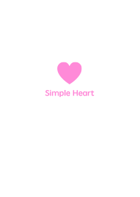 The Simple Heart White No.1-12