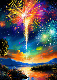 Beautiful Fireworks Theme#276