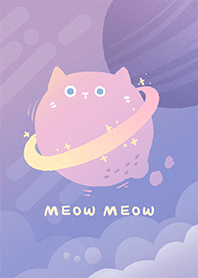 Meow meow universe (purple)