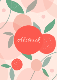 Abstrack Floral Misty Rose
