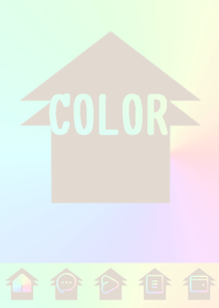 brown color rainbow  T17