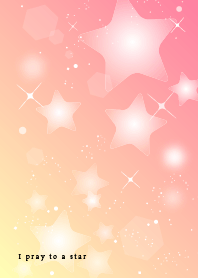 I pray to a star pink from JAPAN