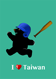 Black Bear & Baseball. 4-4