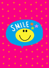 (Hot pink dot x smile niko)