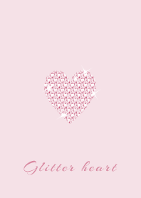 Glitter Heart pink62_2
