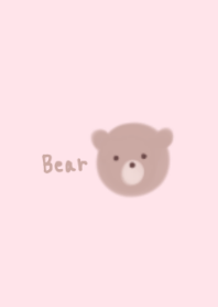 BEAR /BEIGE PINK