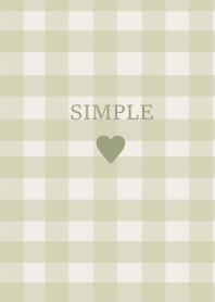 SIMPLE HEART //check pistachiogreen