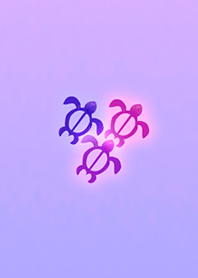 Turtle's 3 brothers Purple Pink
