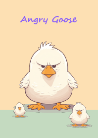 angry goose