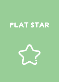FLAT STAR - Mint Green