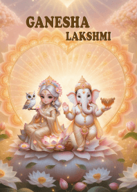 Ganesha Lakshmi = wealth,(JP)