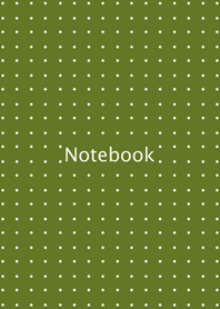 Notebook.dot(Matcha green)