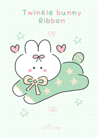 Twinkle bunny ribbon :) :) :)