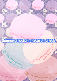 Summer rhodium macaron check