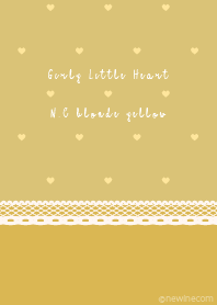 Girly Little Heart N.C blonde yellow