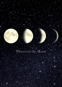 Phases of the full moon : Black Sky